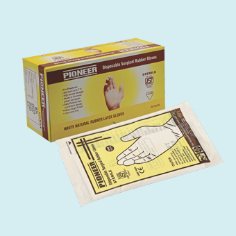 Latex Surgical Gloves Sterile Pioneer