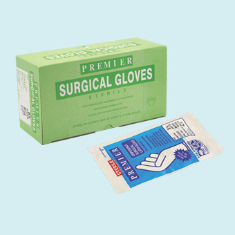 Latex Surgical Gloves Sterile Premier